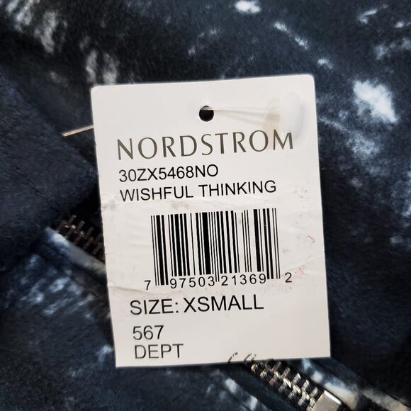 BlankNYC Tie Dye Black & White Size XS Jacket - Picture 11 of 11